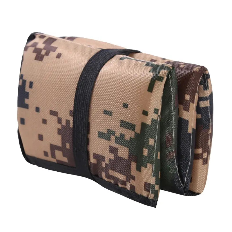 Folding Camping Mat Portable Outdoor Pad With Oxford Cloth Waterproof Foam Seat Pad For Hiking And Picnics