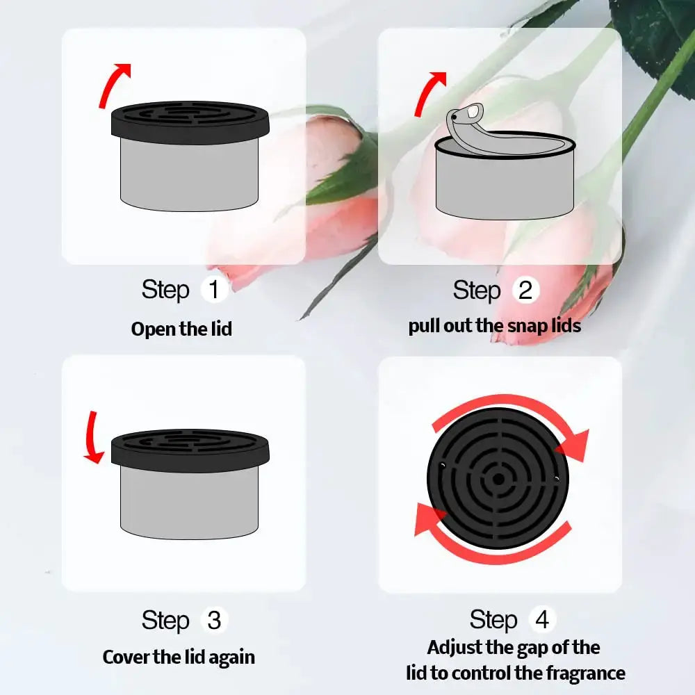 Bubble Gum Scent Organic Solid Car Air Freshener Odor Eliminator With Essential Oils For Home Closet