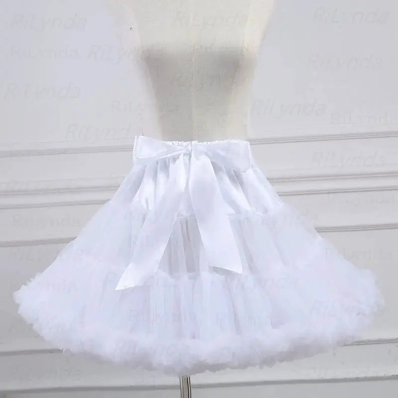 LolitaBloom Flower Style Petticoat Crinoline Fluffy Cosplay Volume For Wedding Dresses