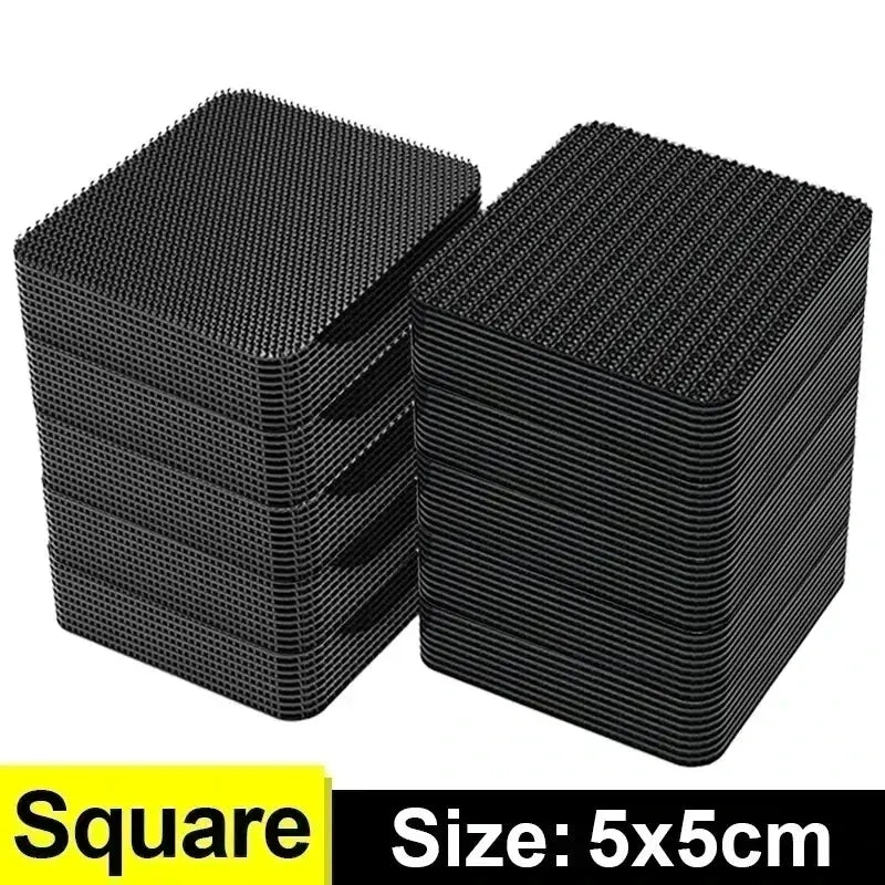Double Sided Adhesive Carpet Grips For Secure Floor Mats In Home And Vehicle Use High Strength Residue Free Stickers
