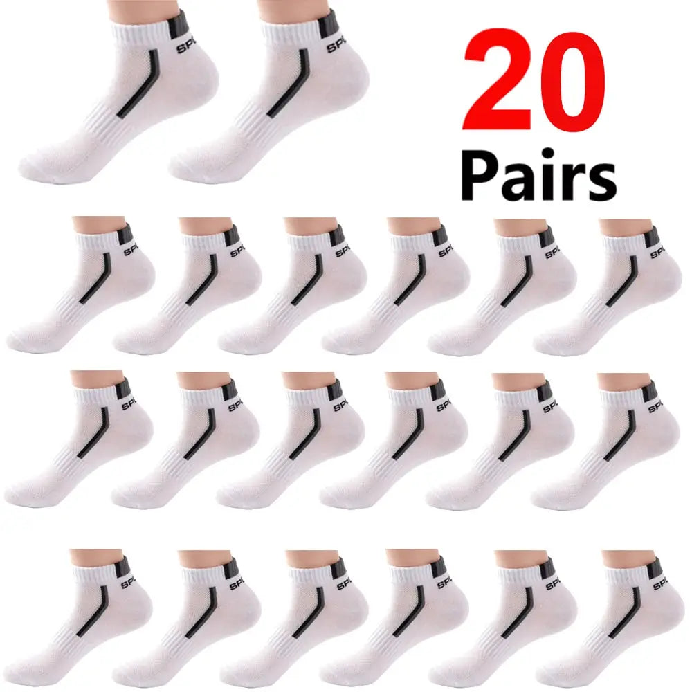 Mens Anti Slip Ankle Boat Socks Five Pairs For Business And Sports Breathable Sweat Resistant Odor Resistant Comfortable