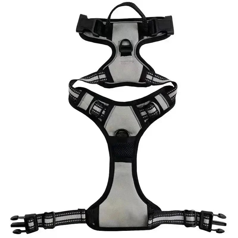 Reflective Adjustable Breathable Vest Chest Strap Harness For Small Medium Large Dogs Cats Puppies Pet Collar Accessory