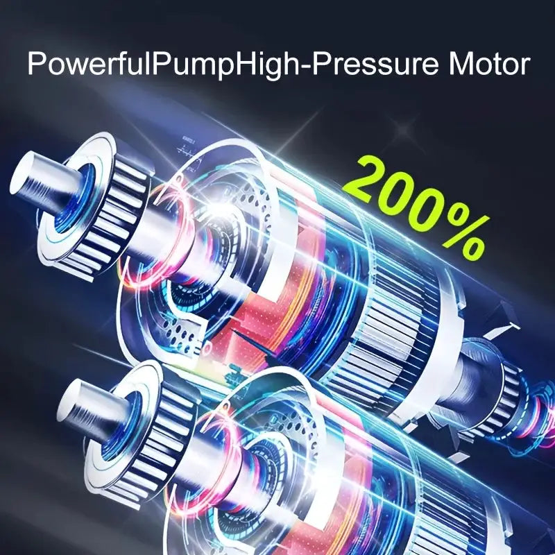 Portable Car Air Compressor 3X Faster 150 PSI Cordless Tire Pump