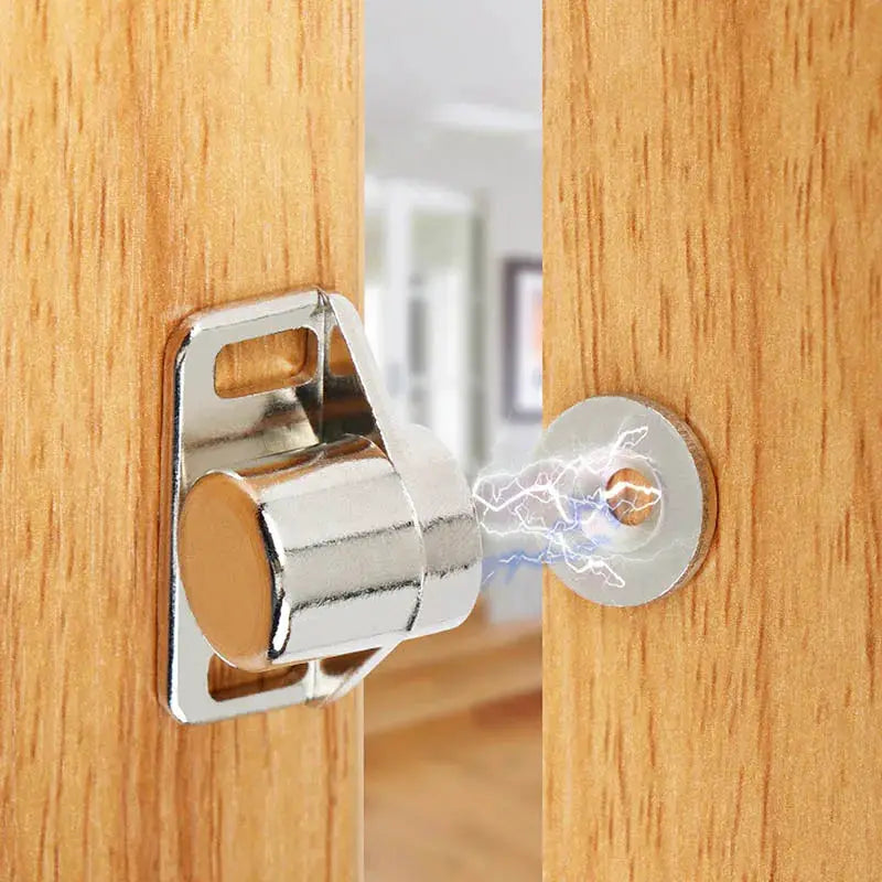 Ultra Thin Magnetic Cabinet Door Catches For Cupboards Closer And Door Stopper Home Furniture Hardware Accessories