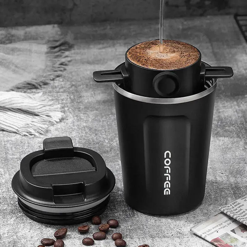 Collapsible Stainless Steel Coffee Dripper Portable Reusable Filter For Coffee And Tea