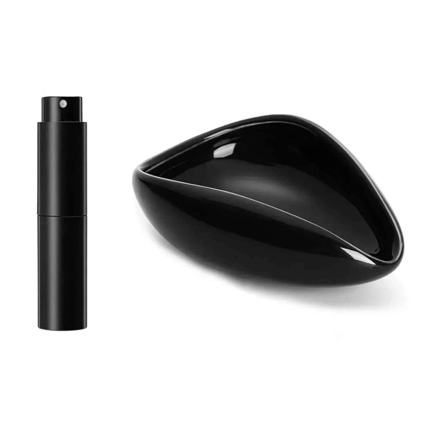 Coffee Bean Dosing Cup And Spoon Set Ceramic Dosing Vessel Measuring Tray Kit For Coffee Or Tea Espresso Accessories