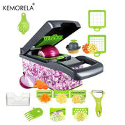 Versatile 14 In 16 In 1 Vegetable Chopper Slicer Grater Dicer Complete Kitchen Tool Set