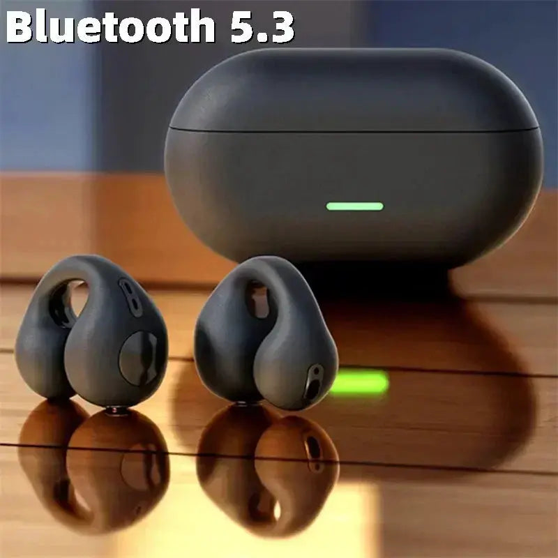 NovaWave T75 Bone Conduction Headphones Bluetooth 5.3 Wireless Sports Earphones HiFi Sound Waterproof
