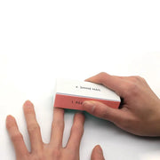 ElegantNail Pink Four Sided Cushioned Nail Buffer For Shaping Smoothing And Polishing Natural And Acrylic Nails