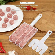 Quadruple Rice Meat Dumpling Maker For Home Use With Plastic Spoon And Dumplings Mold Kit