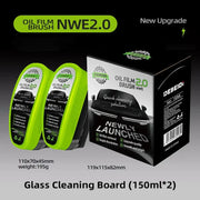 Automotive Oil Film Cleaning Brush 150ml Glass Oil Film Remover For Car Windows And Windshield Care