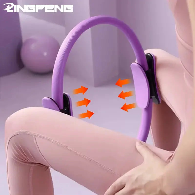 Yoga Fitness Pilates Ring For Pelvic Floor Training And Full Body Workout Open Back Ring For Yoga And Pilates At Home