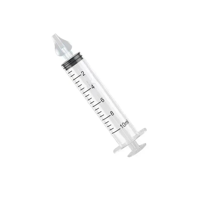 Dual Capacity 10Ml 20Ml Baby Nasal Aspirator Syringe Nose Cleaner Rhinitis Nasal Washer Irrigator Needle For Children
