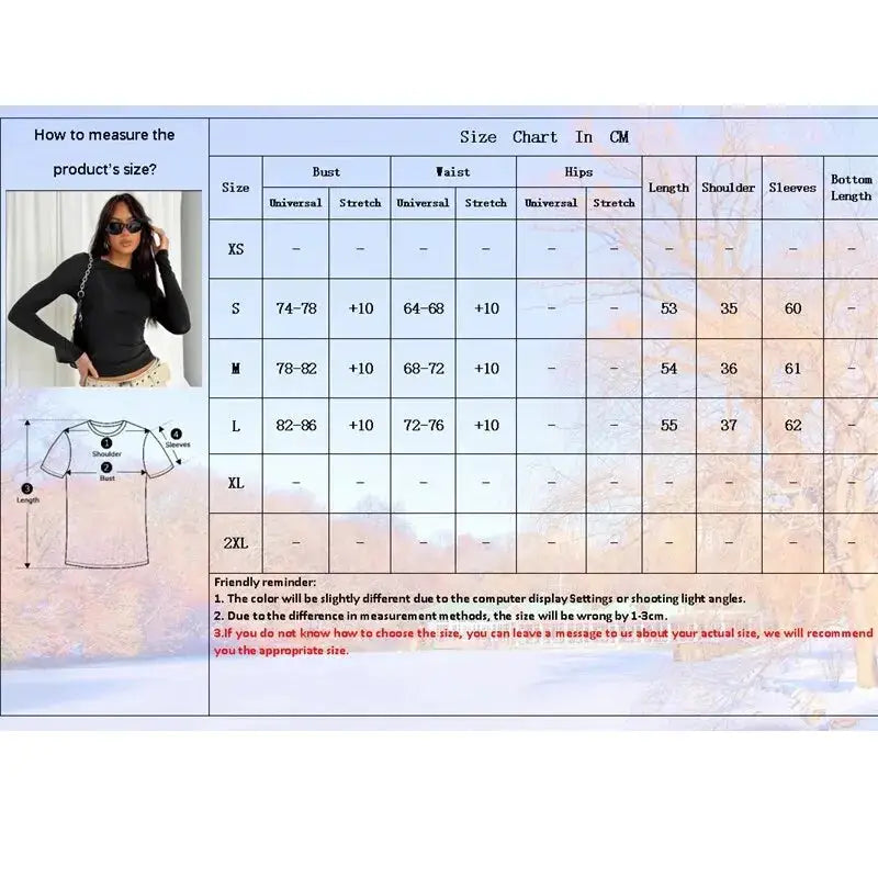 NovaWear Women Long Sleeve Slim Fit Knit Tee O Neck Close Fitting Streetwear Top for Spring and Summer 2024