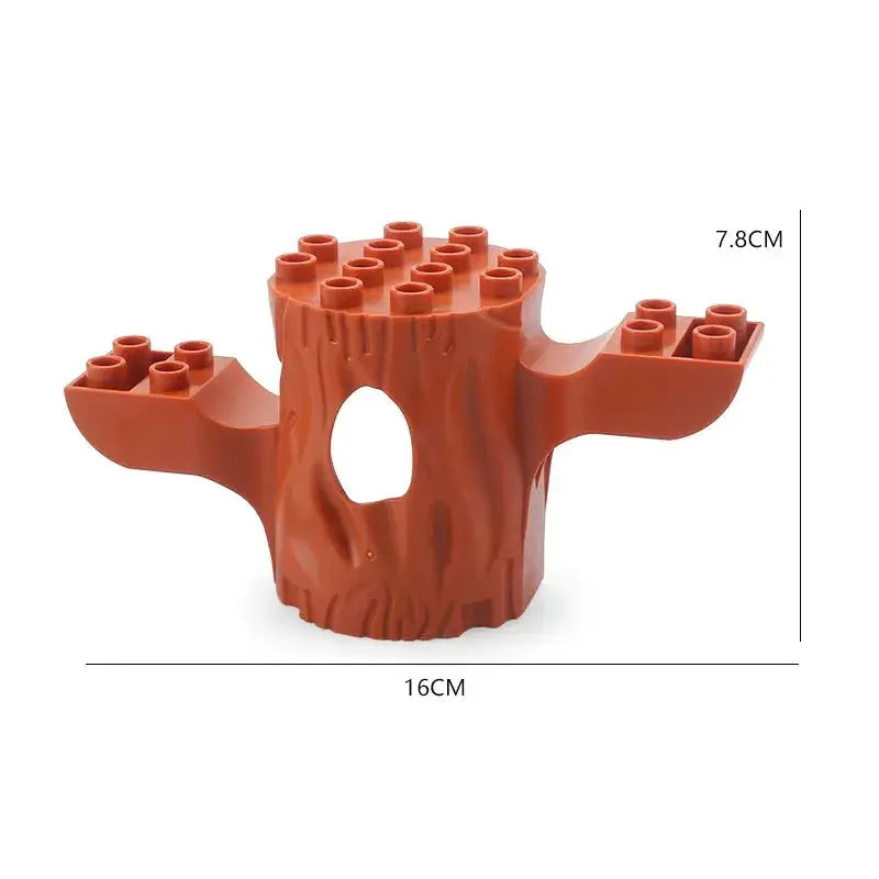 Big Outdoor Building Blocks Forest Plant Series Set For Farm Garden Decor And Kids Toys Bricks