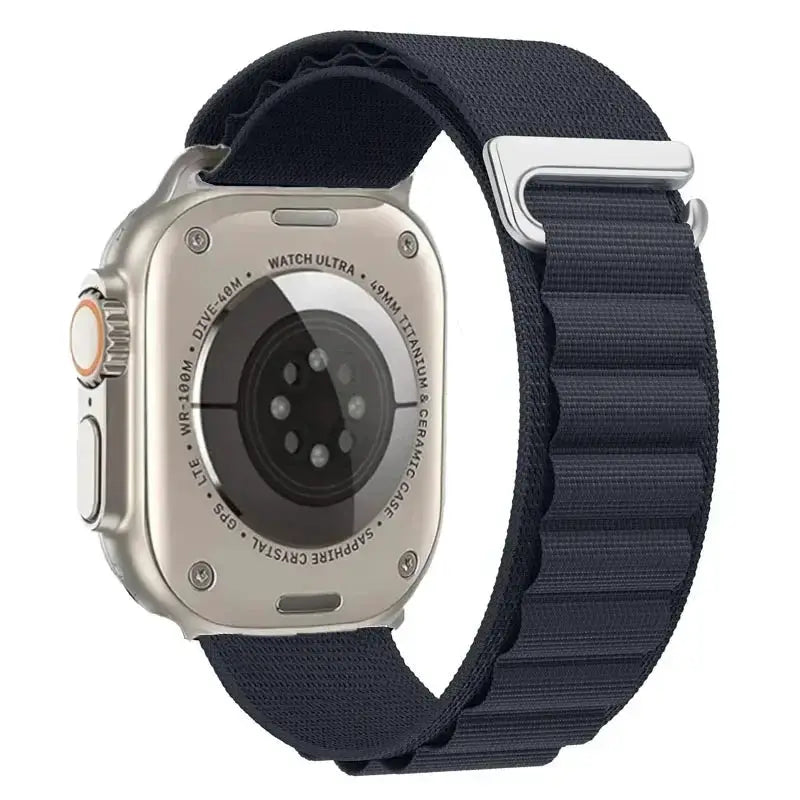 Alpine Loop Band for Apple Watch Ultra 49mm 11 10 9 8 7 46mm 42mm 45mm 41mm Nylon Wristband iWatch Series 6 5 4 SE 44 40mm Strap
