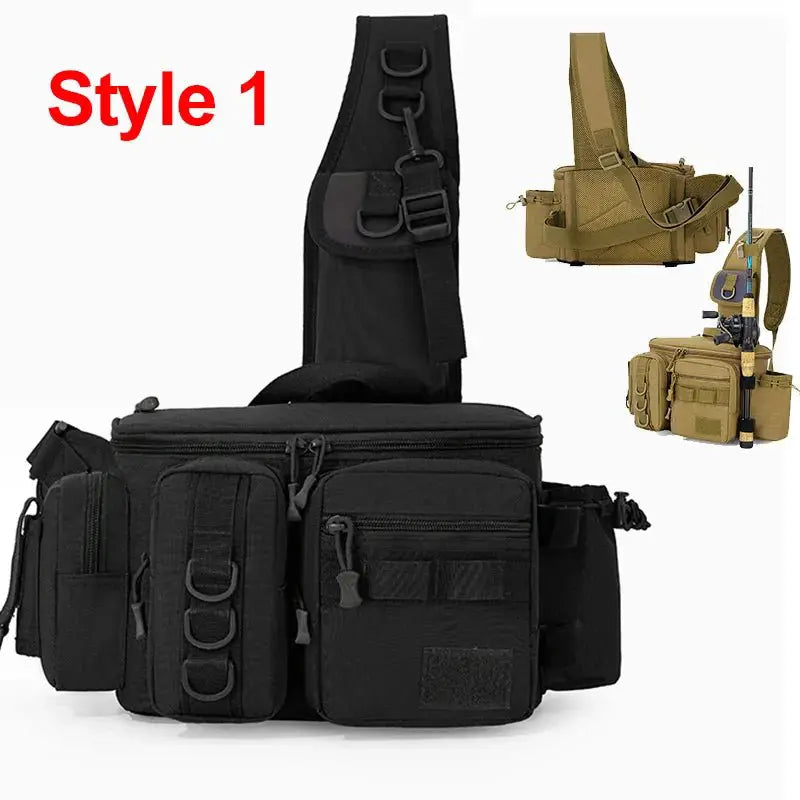 Multi - Purpose Fishing Tackle & Lure Backpack - Simples Market