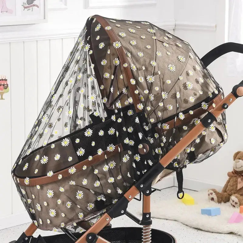 Universal Baby Stroller Sunshade Mosquito Net For Pram Buggy Pushchair Insect Fly Net Protection Cover