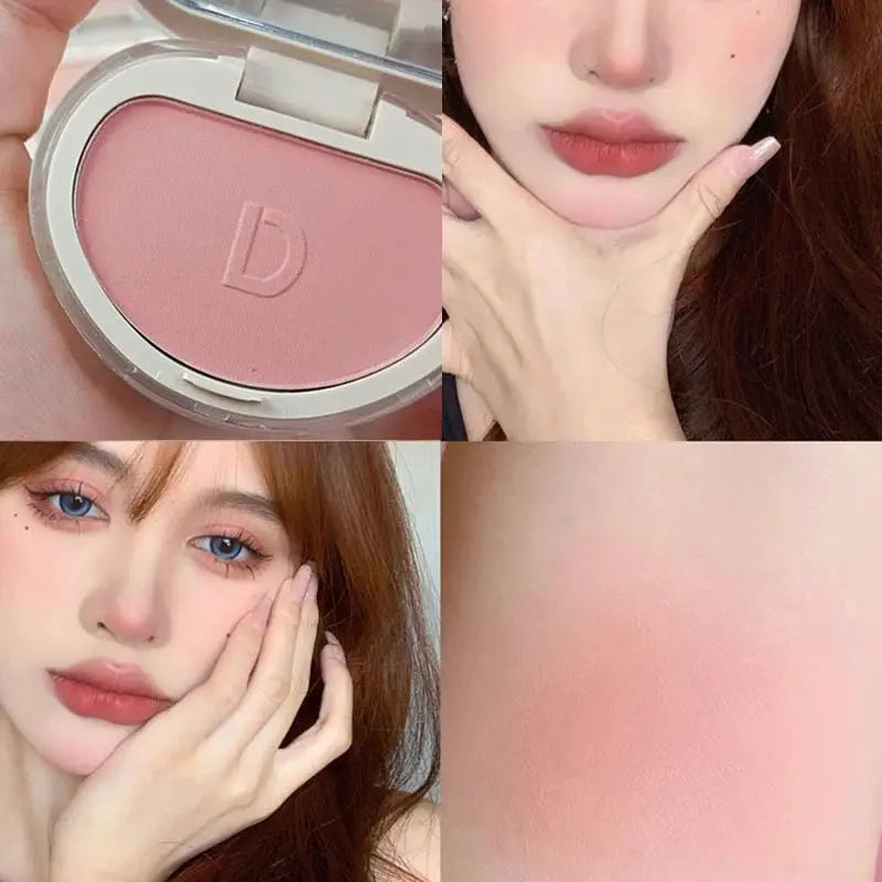 DaimAnpu Monochrome Honey Powder Blusher High Gloss Natural Brightening Rouge Setting Powder Cream