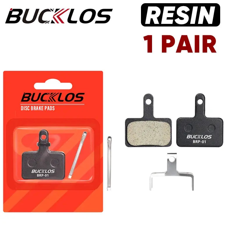BUCKLOS Resin Disc Brake Pads For Shimano B01S B03S B05S Hydraulic MTB Wear Resistant