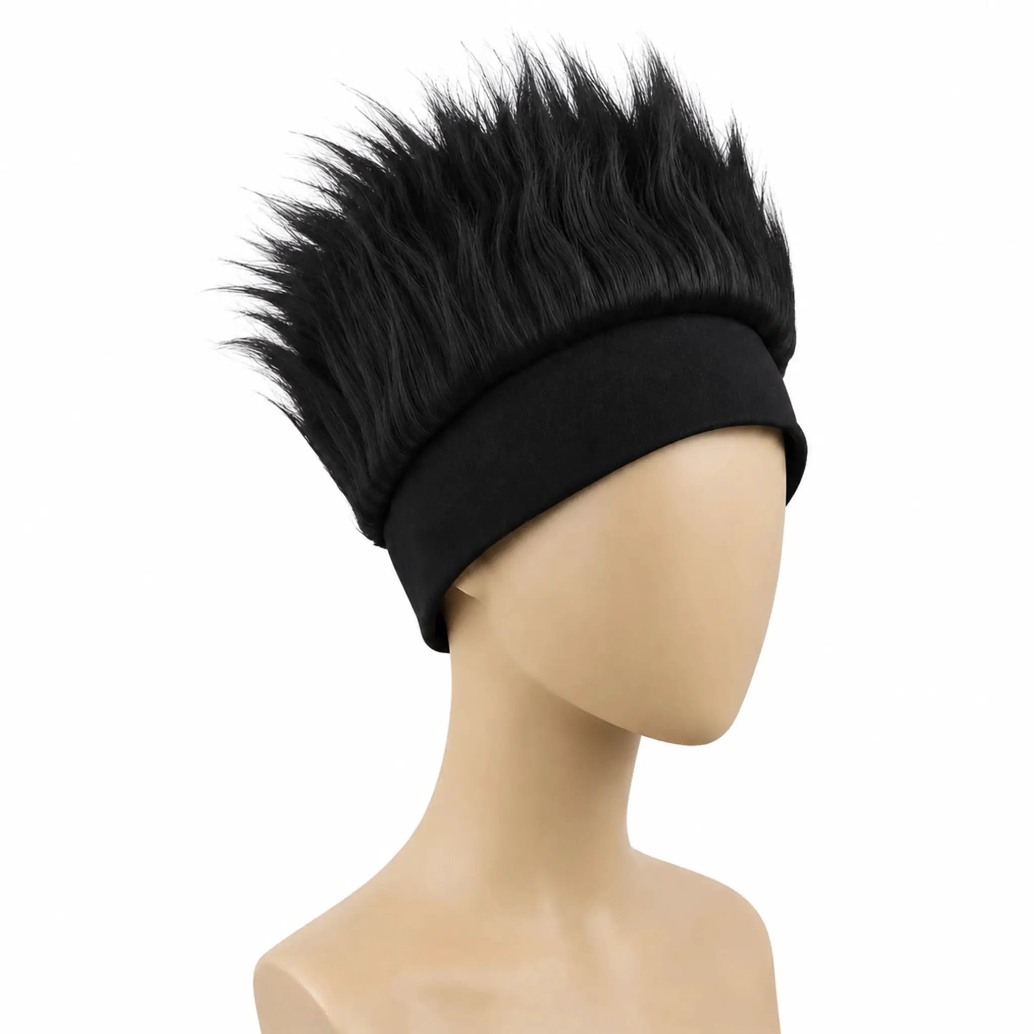 World Cup Wig With Logo In National Flag Colors For Brazil Argentina