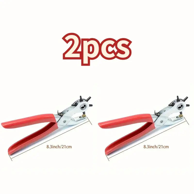 Leather Hole Punch Tool Belt Puncher Multifunctional Carbon Steel For Leather Crafting And DIY