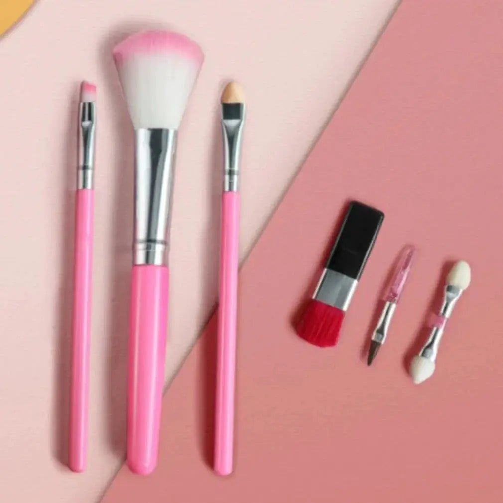 Kids Princess Makeup Set Pretend Play Box Non Toxic Safe Cosmetic Kit With Lipstick And Eyeshadow For Girls