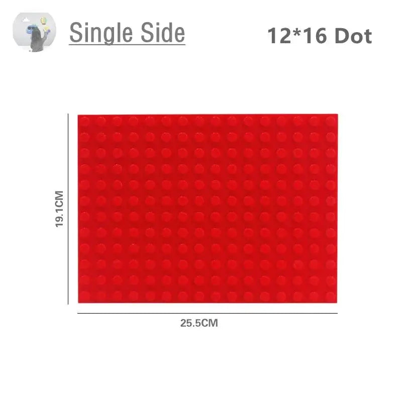 9 Sizes Big Building Plastic Blocks Base Plates Compatible With Large Bricks And Assembly Figures For Kids Toys