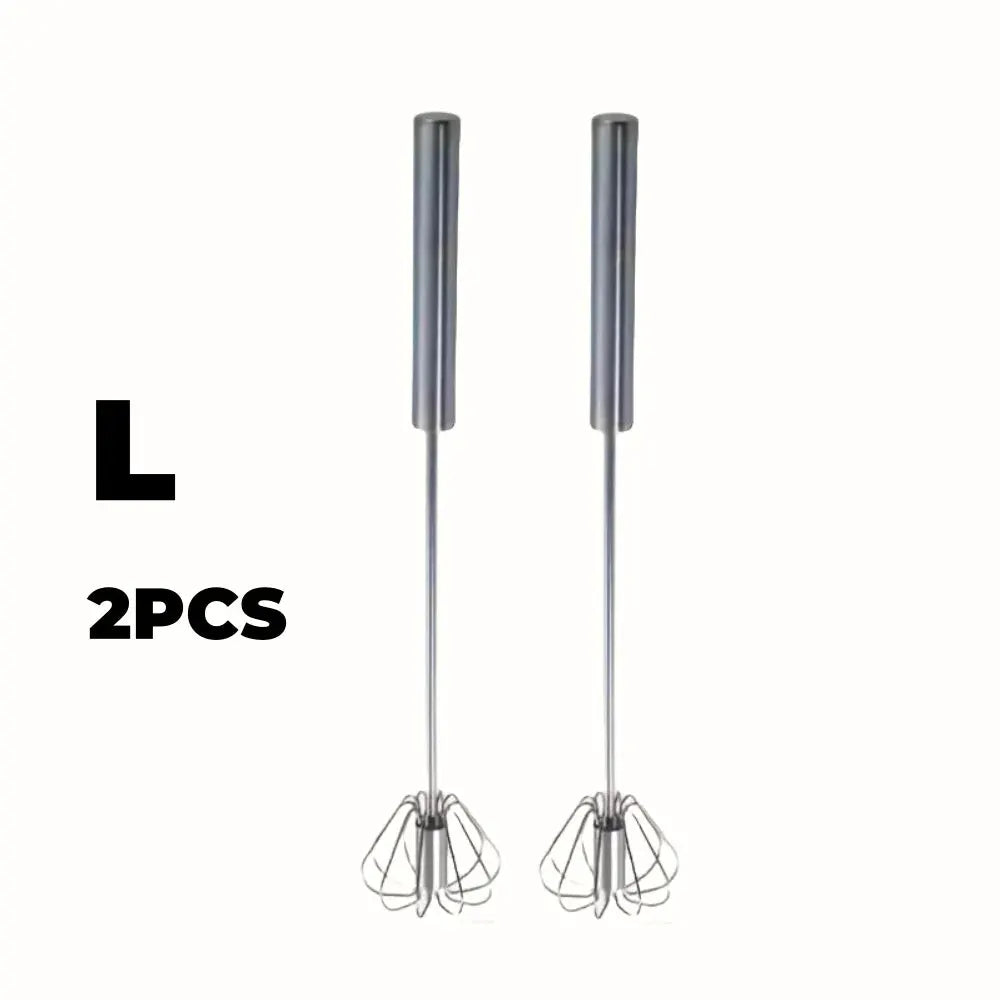 Stainless Steel Egg Beater Semi Automatic Kitchen Mixer For Effortless Egg Beating And Cream Mixing