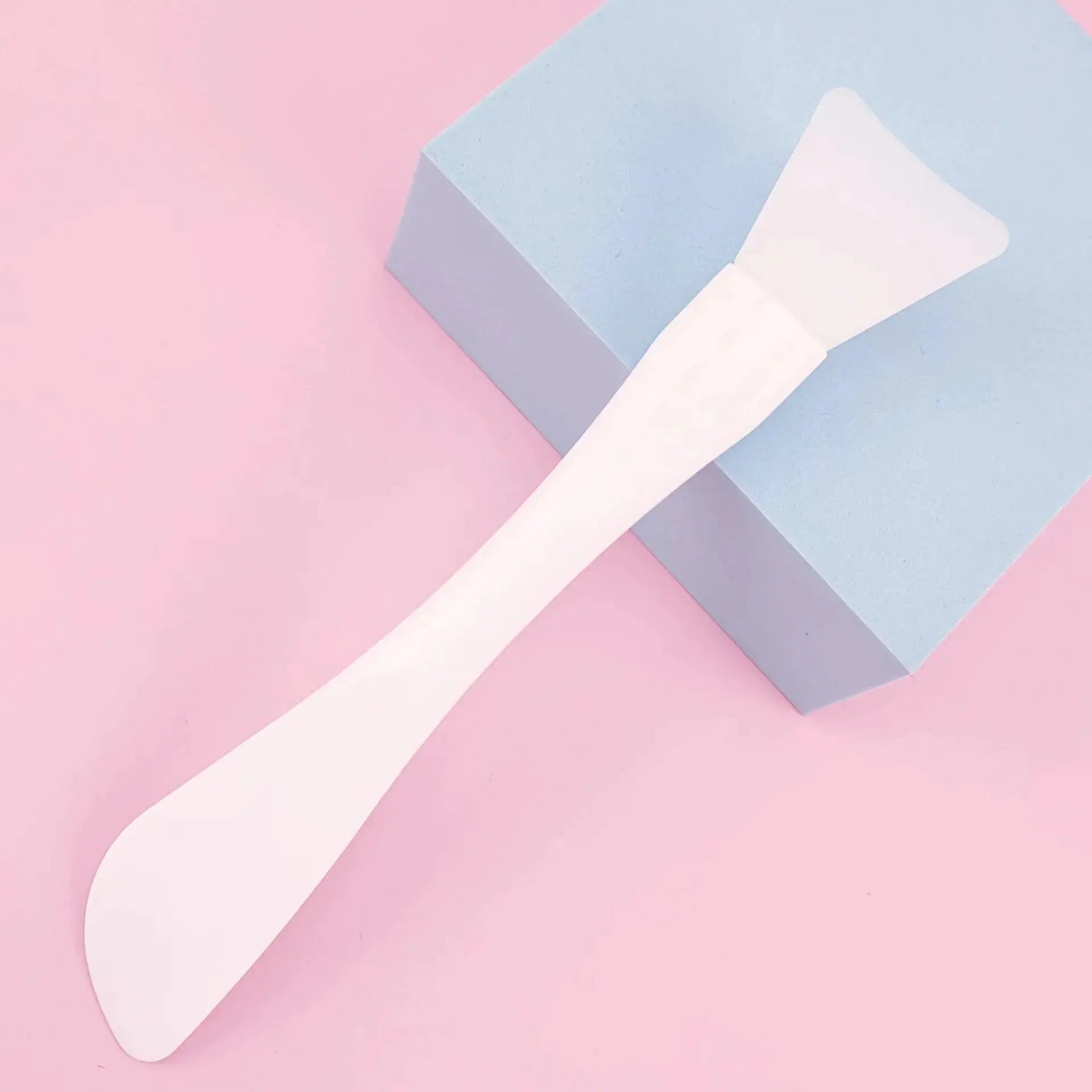 Silicone Facial Mask Brush With Soft Head And Scraper Dual Use Mud Film Tool For DIY Beauty Wholesale