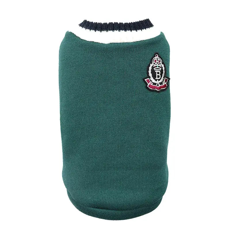 Cat Dog Winter Sweater Pullover For Small Pets Cozy Cat Vest Puppy Jacket Pet Clothing