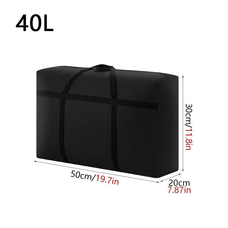 Extra Large Waterproof Moving Luggage Bags Laundry Shopping Bag foldable luggage travel bag Large Capacity Quilt Organizer - Simples Market