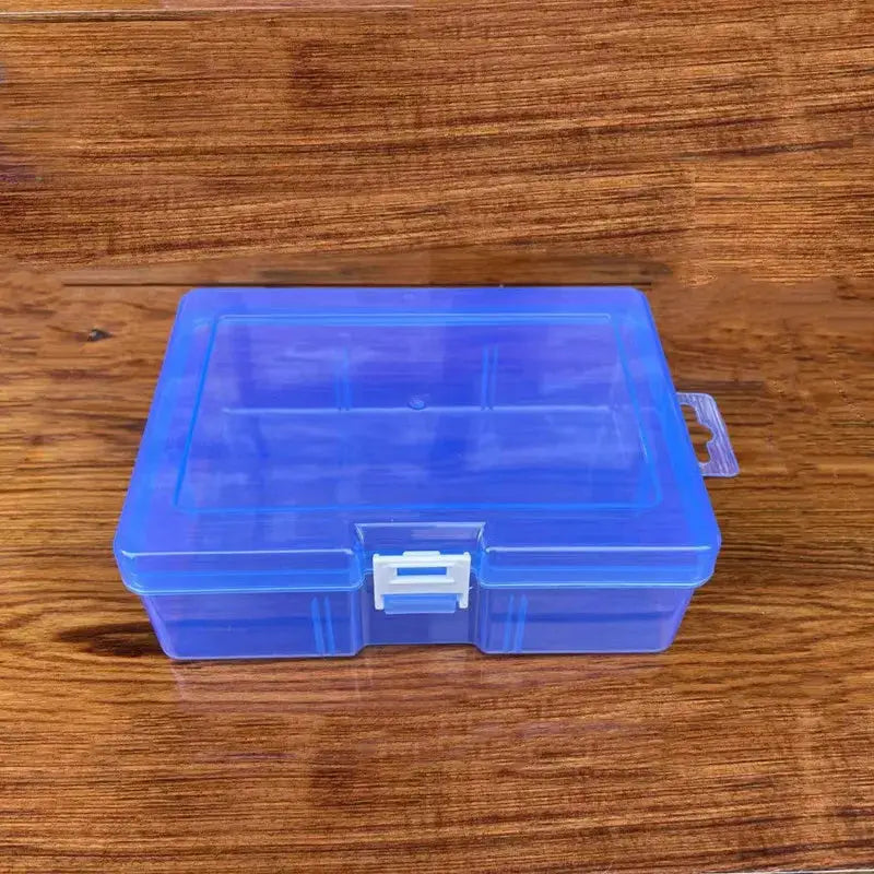 Transparent Plastic Storage Boxes For Jewelry Hardware Accessories Small Clear Organizer Case For Beads Clasps Findings