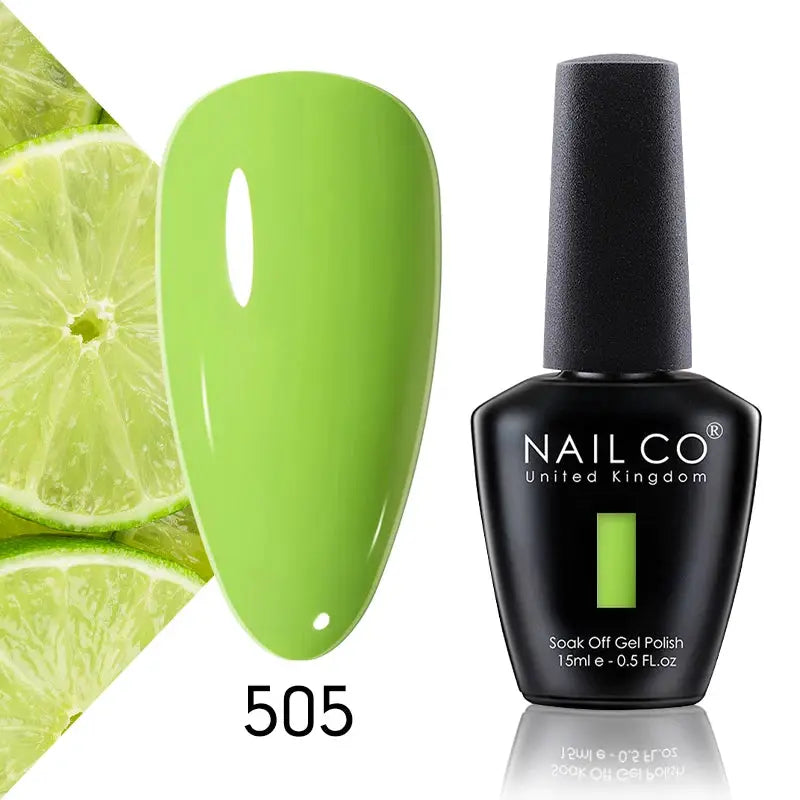 Nailco 131 Colors Gel Nail Polish LED Gel 15ml Vibrant Long Lasting Hybrid Varnish For Manicure