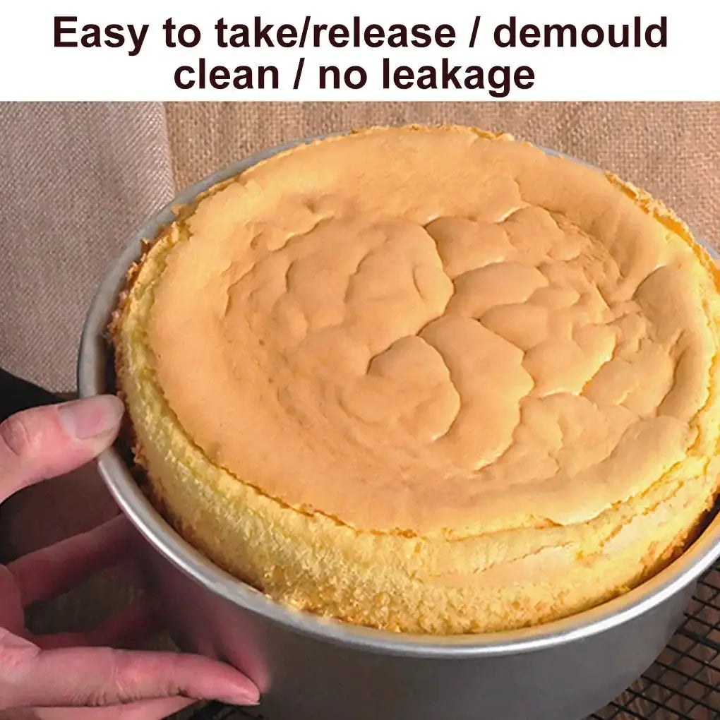 Tiered Round Cake Molds Set 4 6 8 10 12 Inch Removable Bottom Aluminum Alloy Nonstick Pans Kitchen Tools