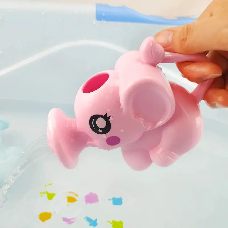 Cute Elephant Baby Bath Toy With Water Spraying Cloud Shower For Kids Bath Time Fun
