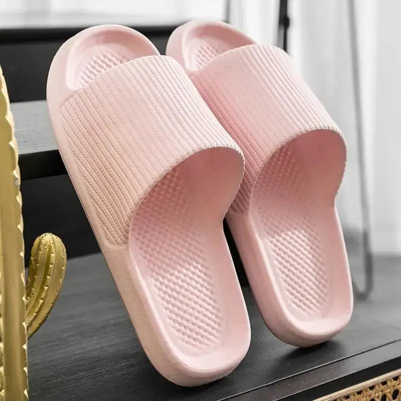 CloudStep Thick Platform Indoor Slippers For Women Non Slip EVA Soft Sole Comfort Lightweight Summer House Shoes