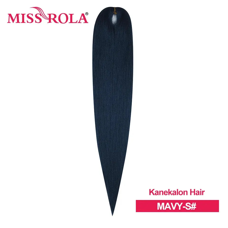 Miss Rola Kanekalon EZ Twist jumbo braiding hair, navy blue, 6 pieces, 26-30in