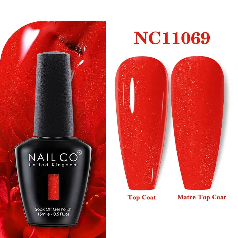 NAILCO 283 Colors Gel Nail Polish Kit Ultra Long Lasting UV Gel Varnish With 30 Day Shine