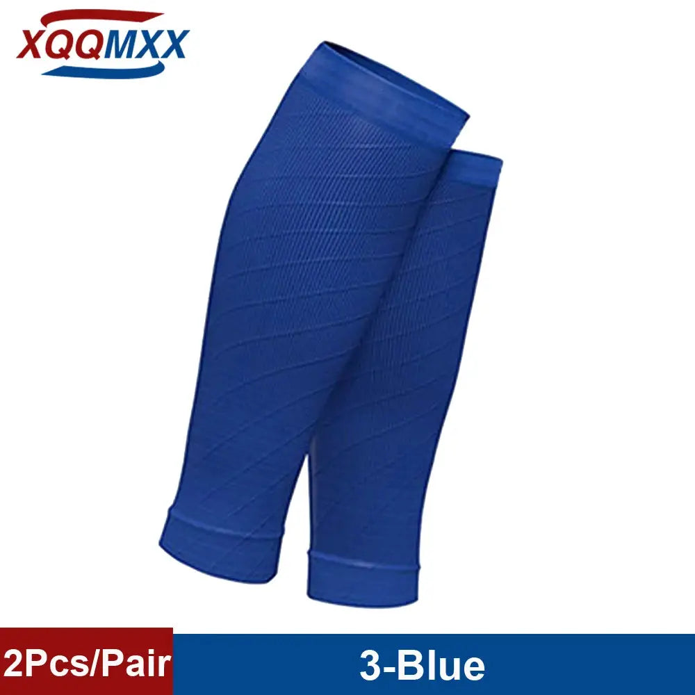 Compression Calf Sleeves For Men And Women 20 To 30 MmHg Footless Shin Splint Relief For Running Cycling