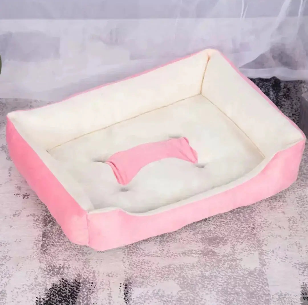 Large Long Plush Pet House Bed Cat Mat For Dogs And Cats Calming Deep Sleep Cushion For Puppy Chihuahua