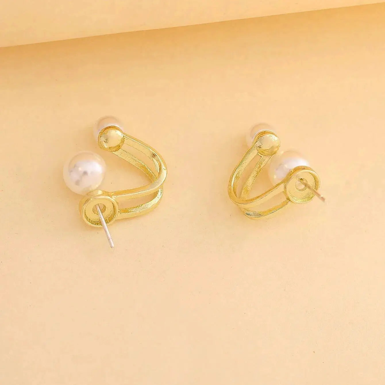 Pearl Stud Earrings For Women In Silver Minimalist Jewelry For Brides With A High End Look