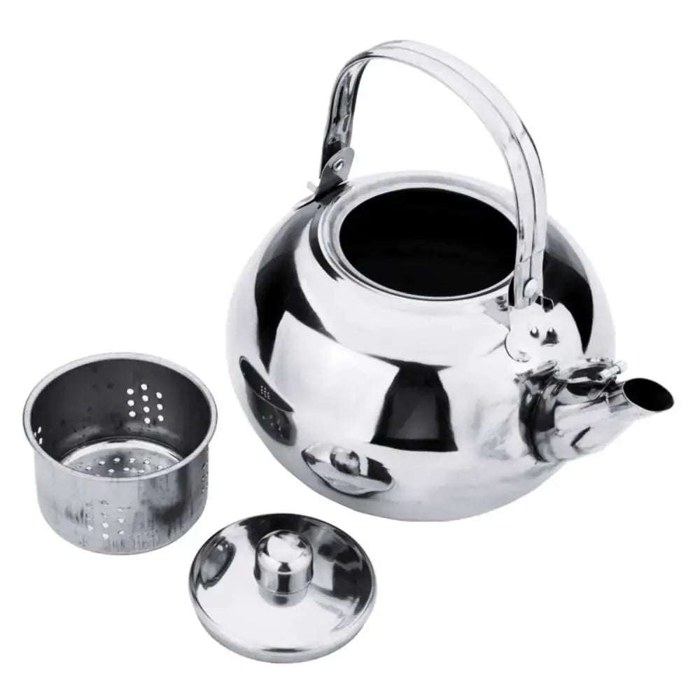 ZenBrew Stainless Steel Water Kettle With Infuser Ergonomic Anti Scald Handle And Rust Resistant Design