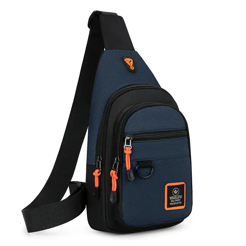 TrailMate Men's Outdoor Shoulder Bag Waterproof Crossbody for Hiking and Travel Gear
