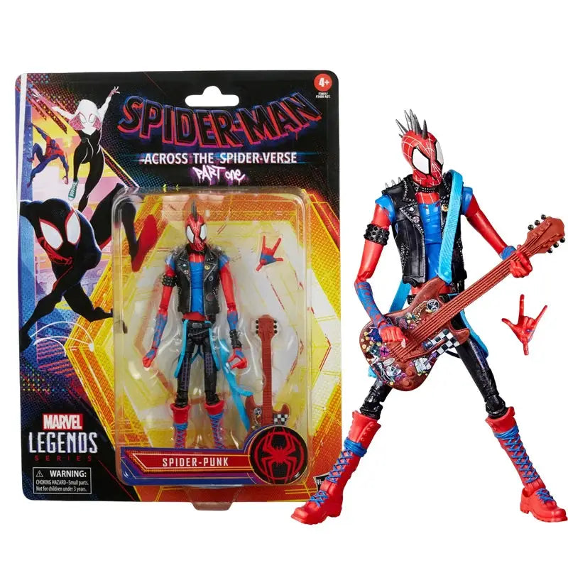 Spider Man 2099 Miguel O'Hara Venom Inspired Action Figure Toy Collectible Hasbro Marvel Figure