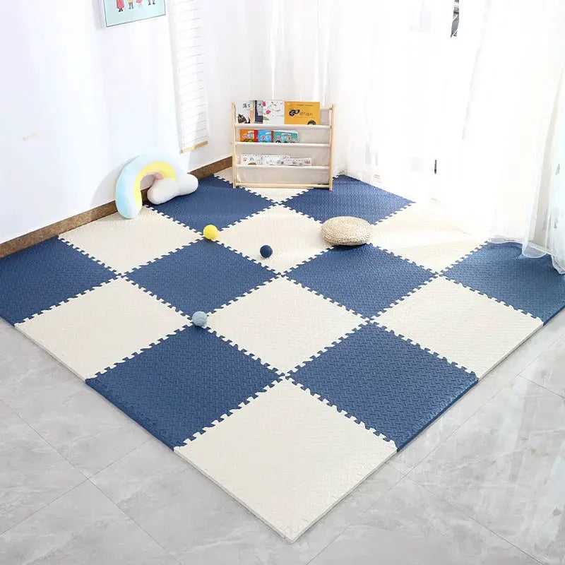 4 To 20 Pieces Puzzle Fitness Mat EVA Interlocking Foam Floor Tiles For Home Gym Non Slip Floor Mat For Kids