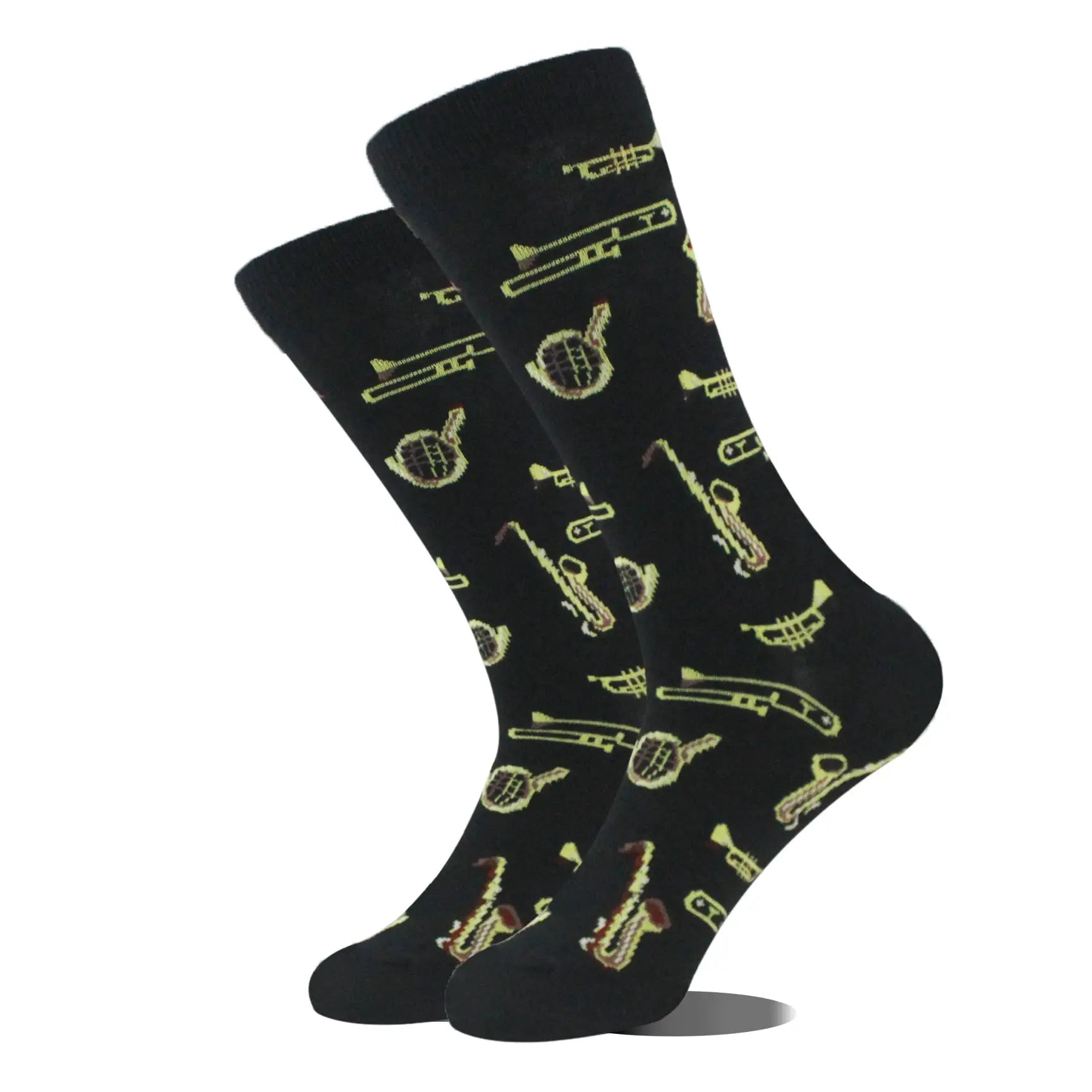 Cotton Happy Funny Socks For Men Women Unisex Crew Socks Alien Planet Shark Dinosaur Novelty Design