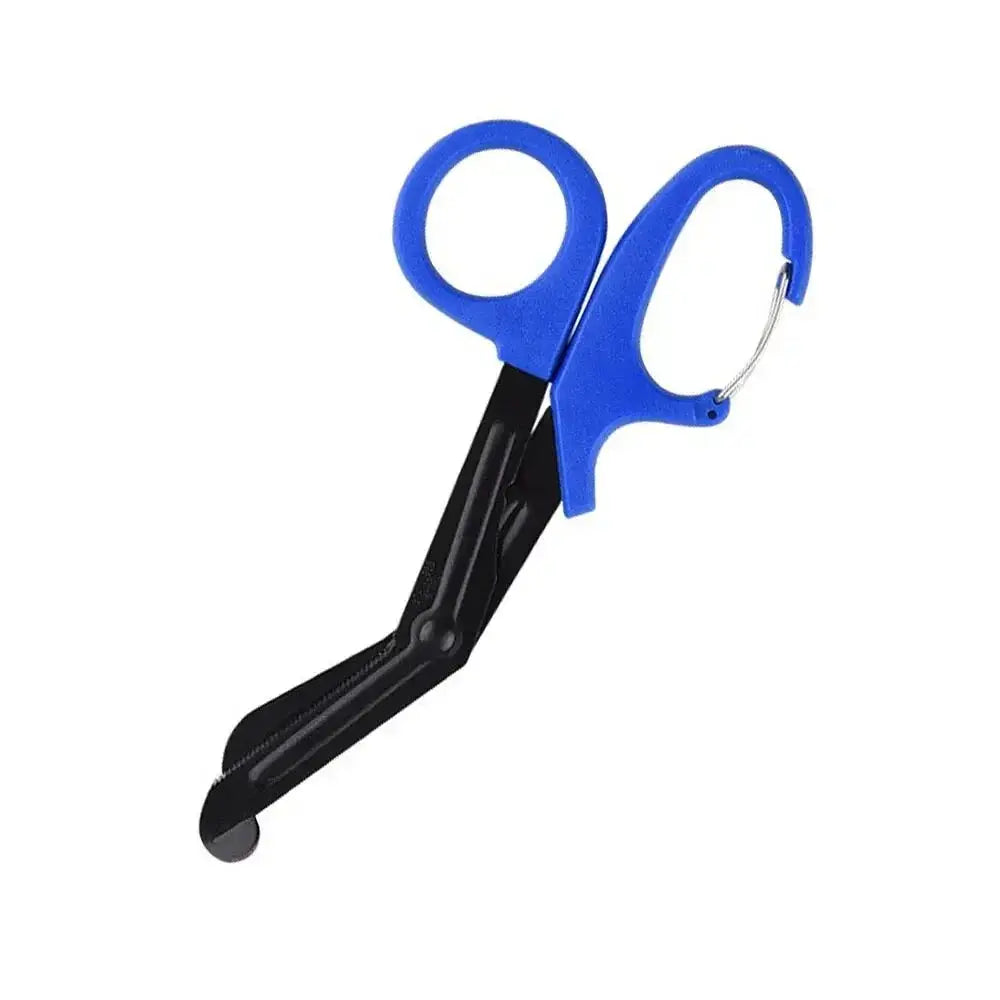 Rescue First Aid EMT Trauma Bandage Shears Medical Scissors 15 18.5 Cm Stainless Steel Milled Serrations Curved Tip