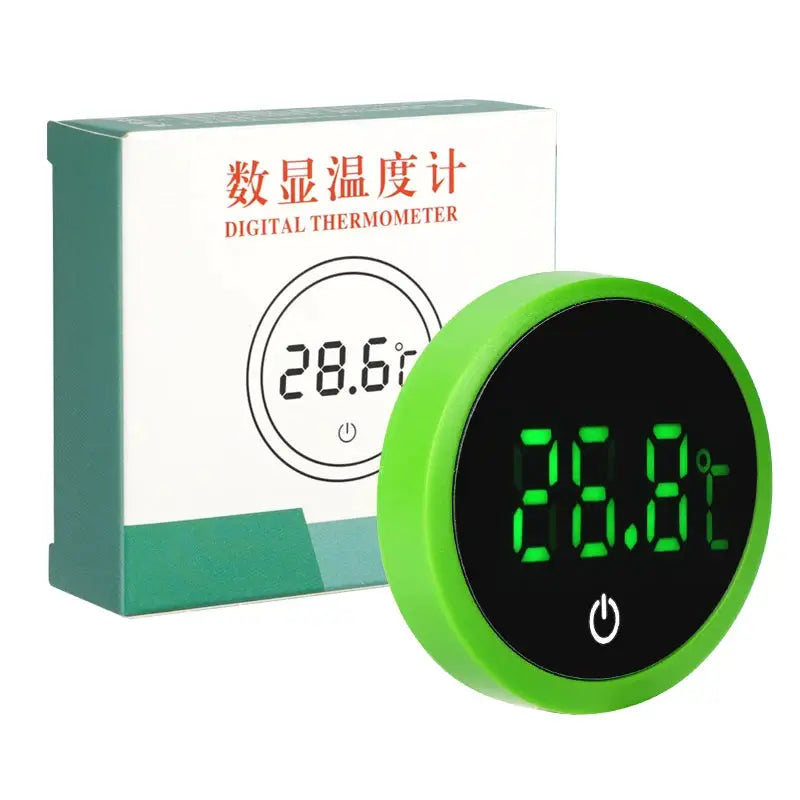 Self Adhesive LCD Digital Aquarium Thermometer For Fish Tank And Terrarium With Large Screen Temperature Meter Wireless