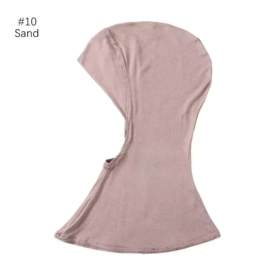 NoorModa Underscarf Hijab Cap Breathable Modal With Tatting Weaving For A Secure All Season Fit